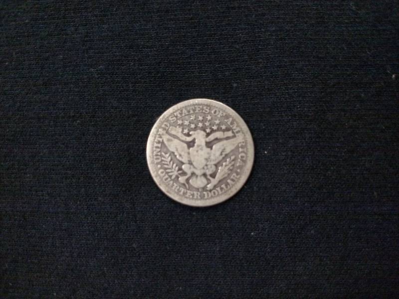 1915 Barber Silver Quarter...