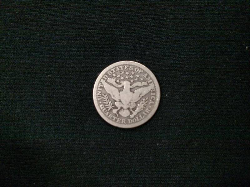 1916 Barber Silver Quarter...