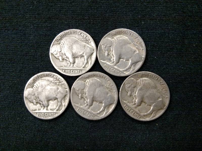 1923, 35, 36, 36, & 37 Buffalo Nick...