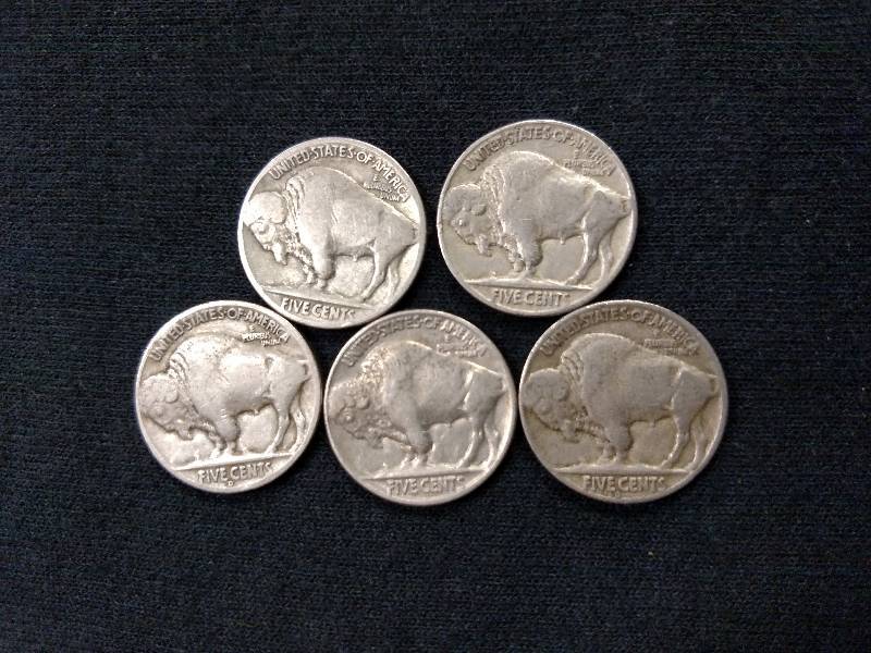 1927, 35, 36, 36, & 37 Buffalo Nick...
