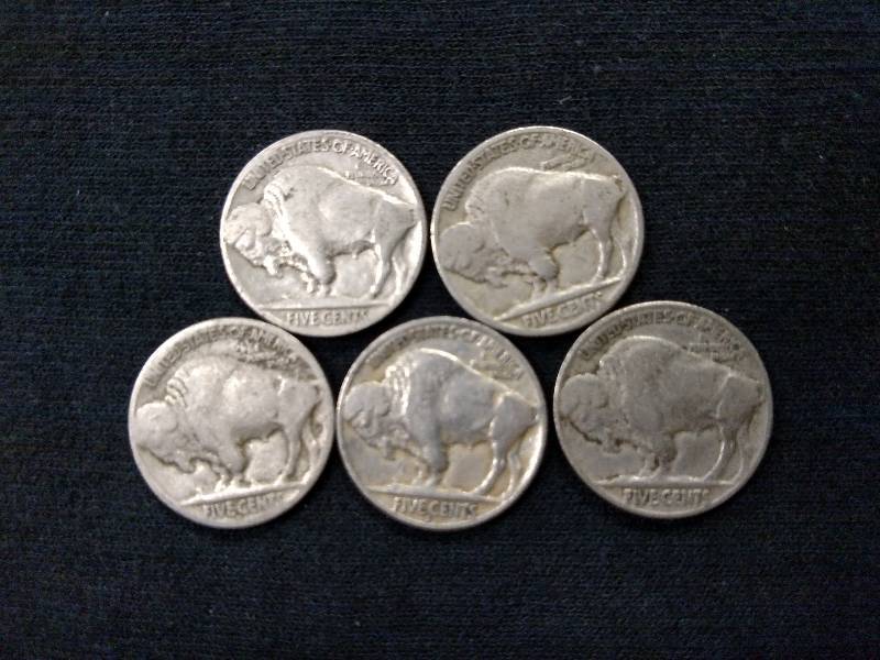 1928, 35, 36, 36, & 37 Buffalo Nick...