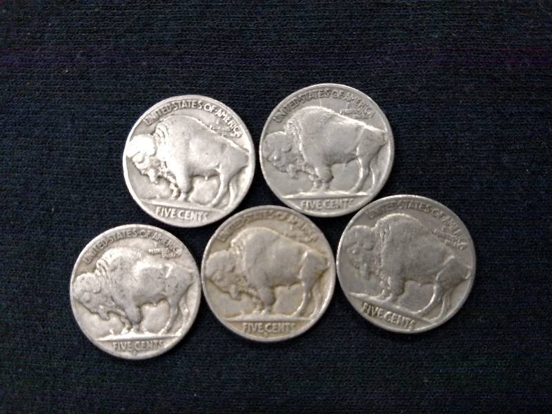 1929, 35, 36, 36, & 37 Buffalo Nick...