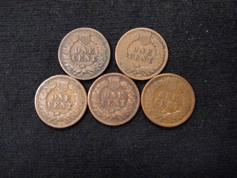 1903, 04, 05, 06, & 07 Indian Head ...