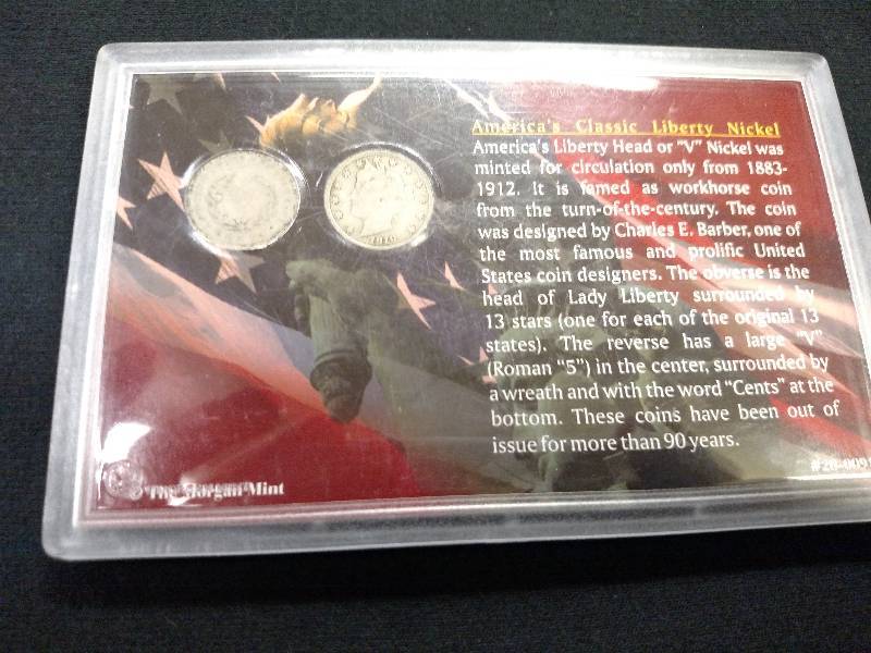 Americas Classic Liberty V Nickels...