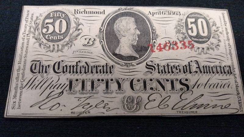 (Copy) April 6, 1863 Confederate Sta...