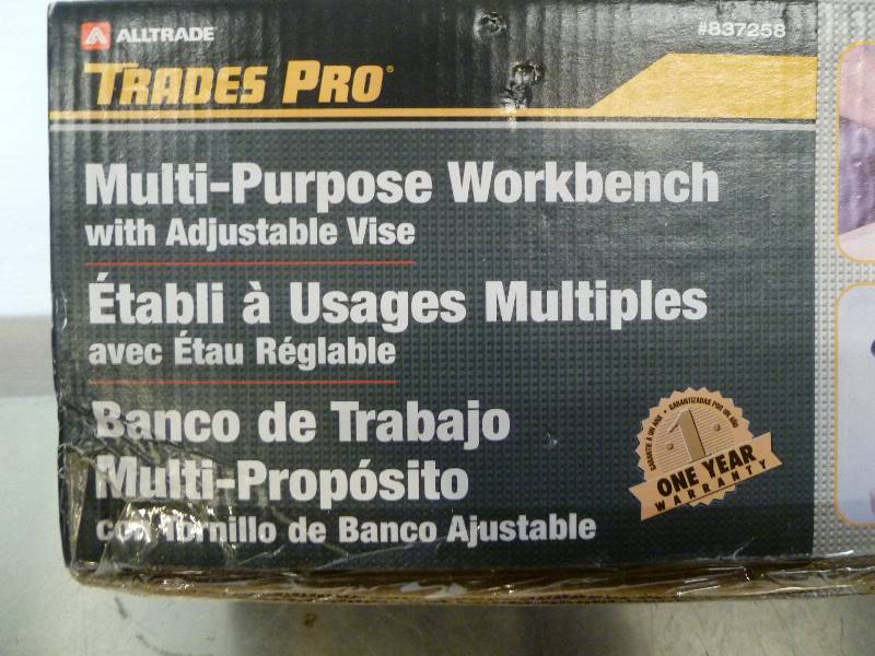 lot 72 image: NEW Multi-Purpose Adjustable Work Bench