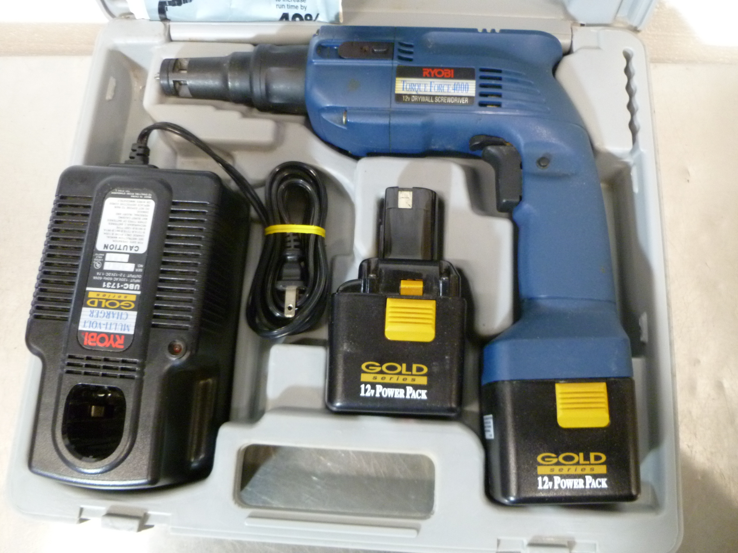lot 81 image: Ryobi Cordless Drywall Gun