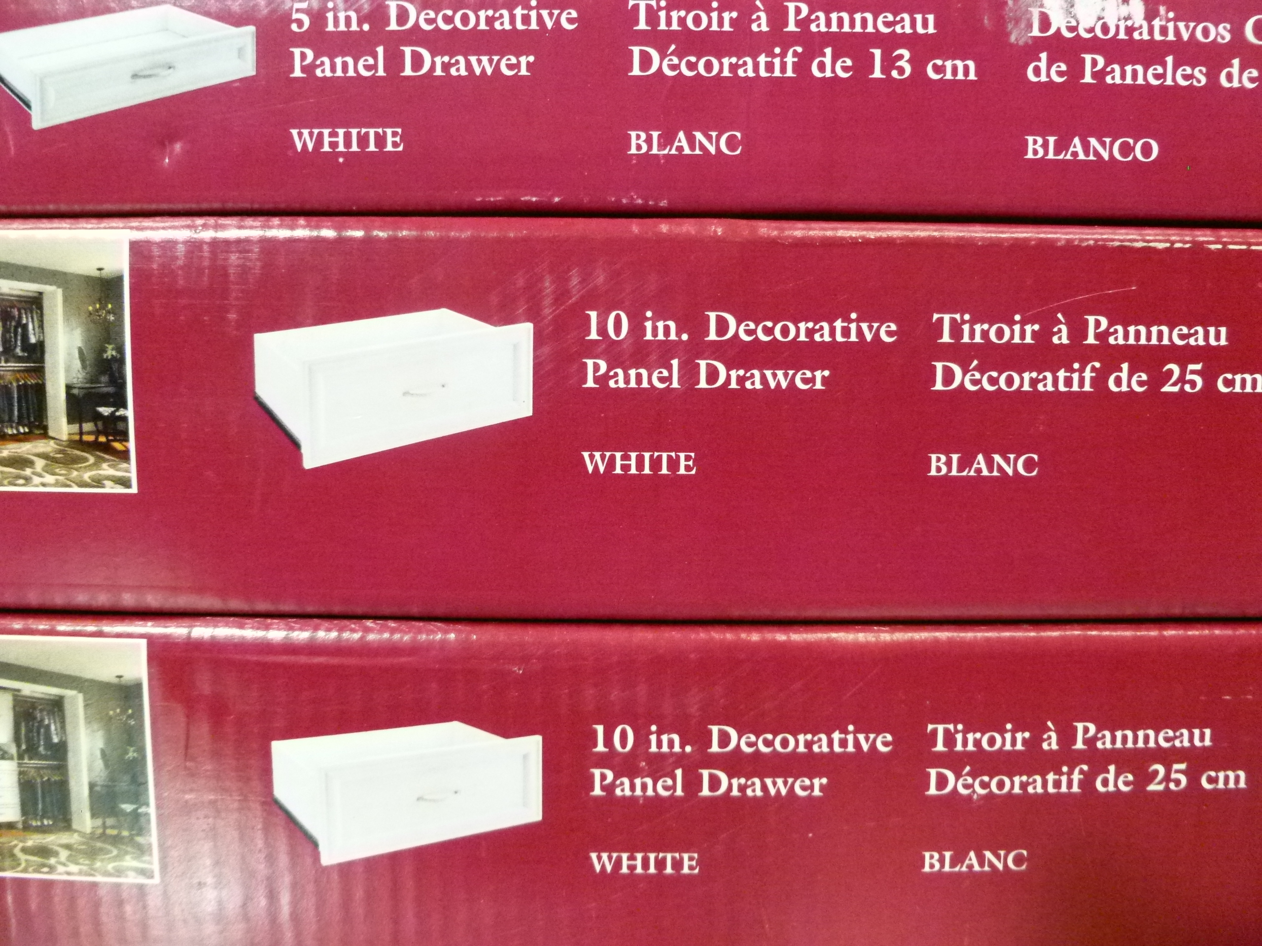 lot 82 image: NEW ClosetMaid Drawers