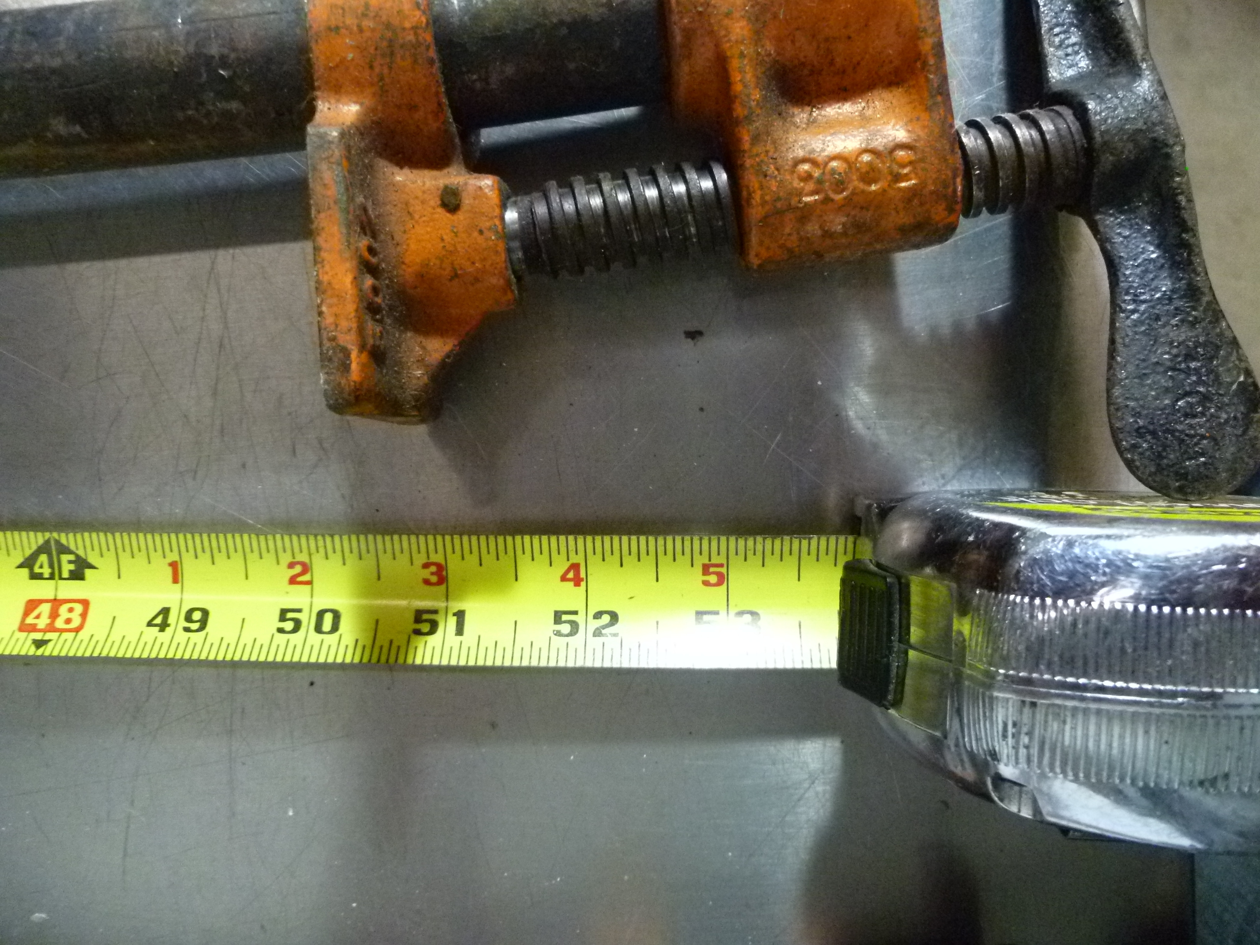 lot 92 image: 2 Pole Clamps