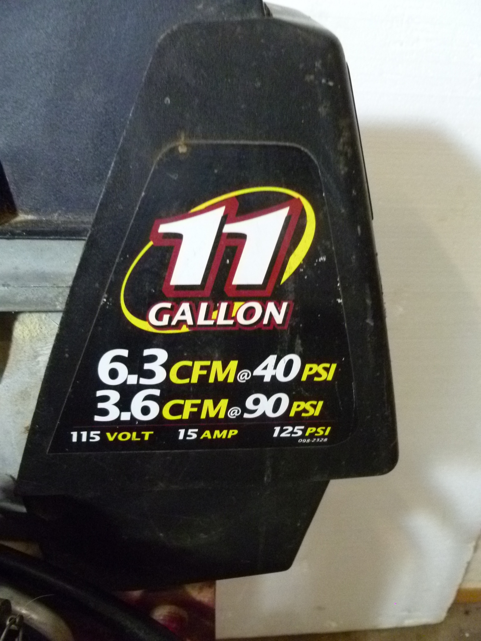 lot 100 image: Coleman Powermate Air Compressor