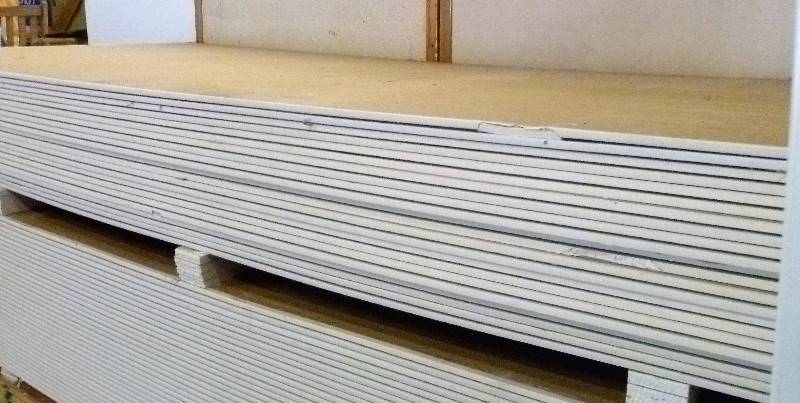 lot 5 image: NEW 22 12 x 4 x 8 Toughrock Basement Board Drywall