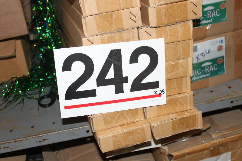 600 Green Glitter 24 Tinsel in Retail pPackaging