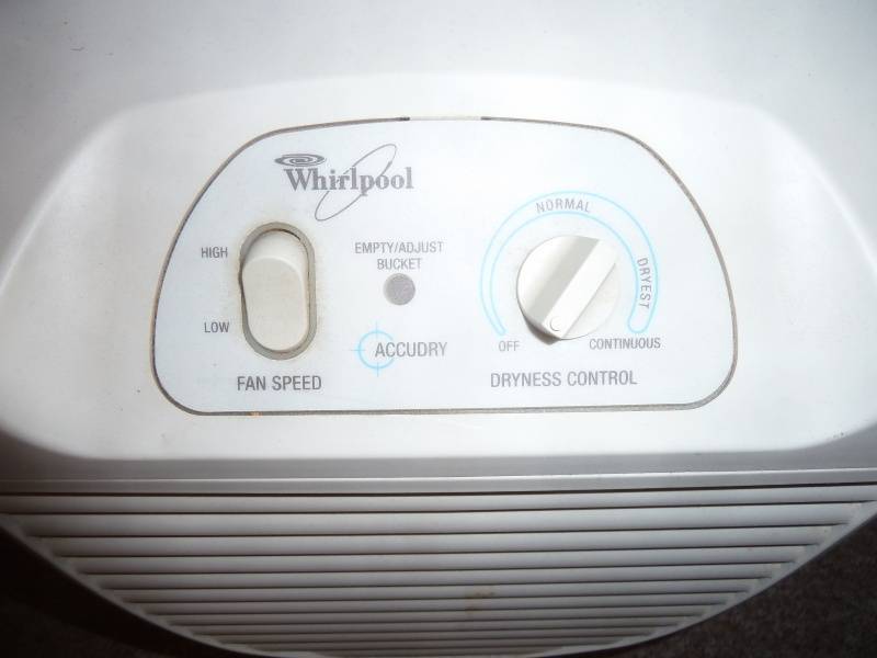 lot 20 image: Whirlpool Dehumidifier