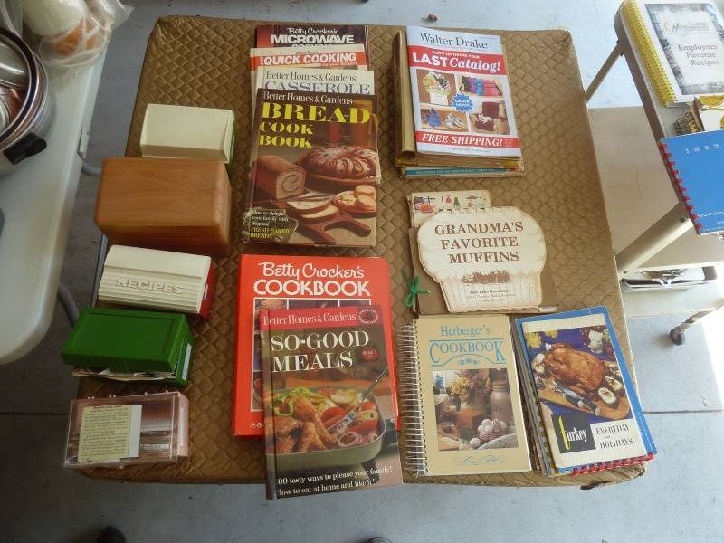 lot 76 image: Cook Books & Recipes