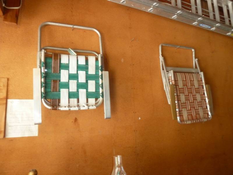 lot 90 image: Lawn Chairs on wall