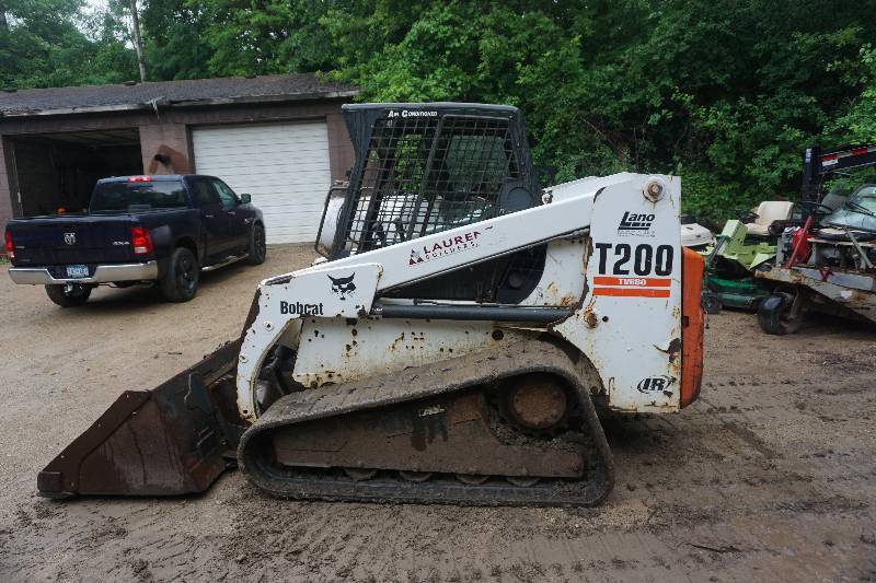 2003 Bobcat T200 Multi Terrain Tracked Skid Loader Skid Steer