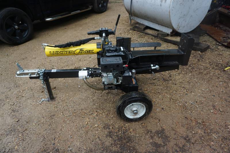 Lumberjack Brand 22 Ton Gas Powered Tow Behind Log Splitter