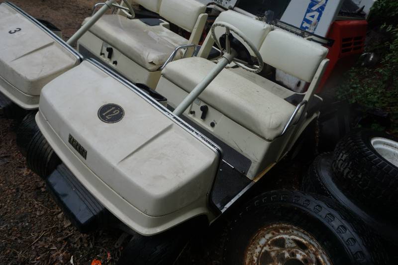 Yamaha Gas Powered Gas Powered Golf Cart