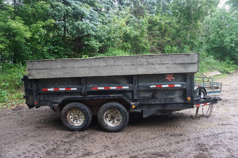 2008 PJ 14 Tandem Axle Hydraulic Dump Trailer