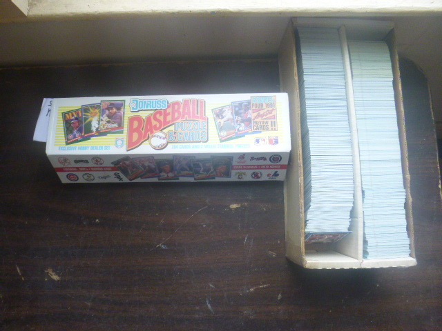 lot 28 image: 2 Boxes of 1991 Don Russ Baseball Cards