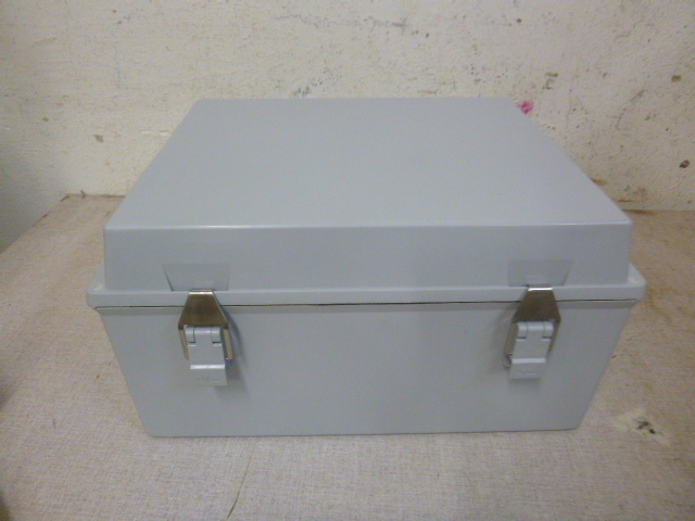 lot 163 image: New Hoffman Electric A50 Fiberglass Enclosure
