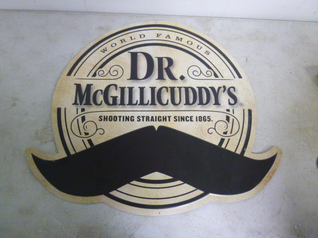 lot 176 image: Dr. McGillicuddys Tin Sign