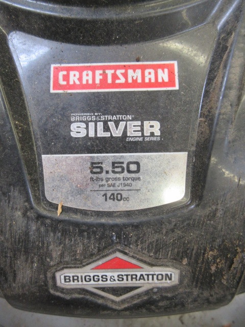 Craftsman silver 5.50 2025 lawn mower parts