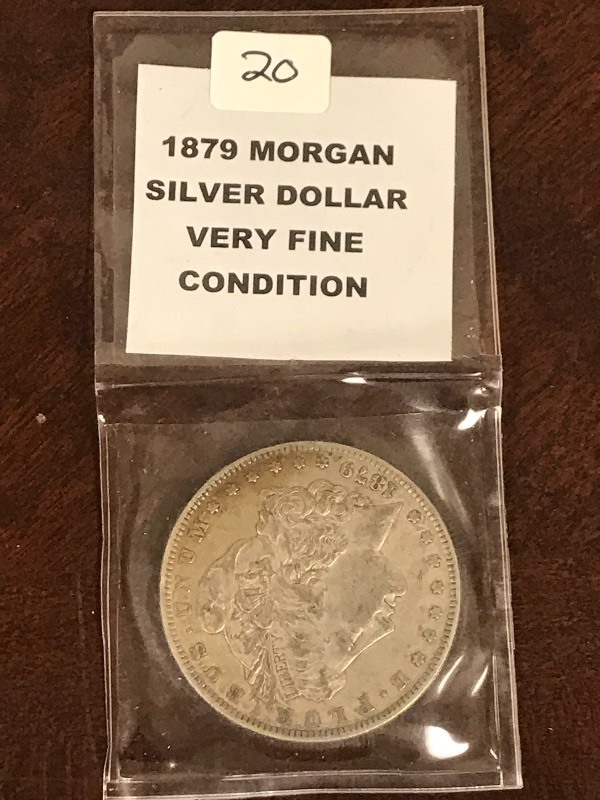 1879 Morgan Silver Dollar ...