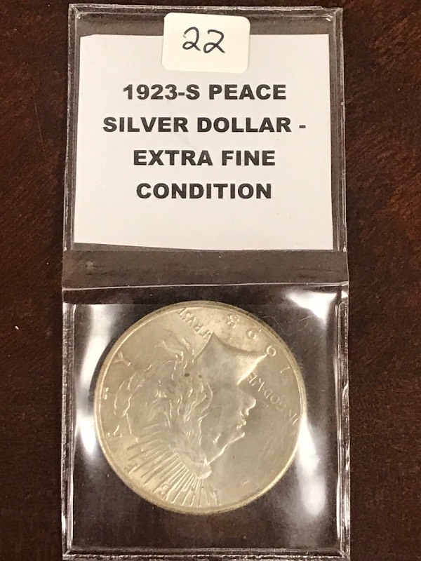 1923-S Silver Peace Dollar ...