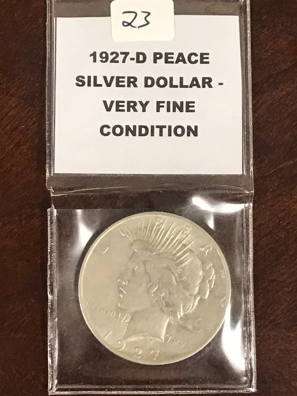 1927-D Siler Peace Dollar ...