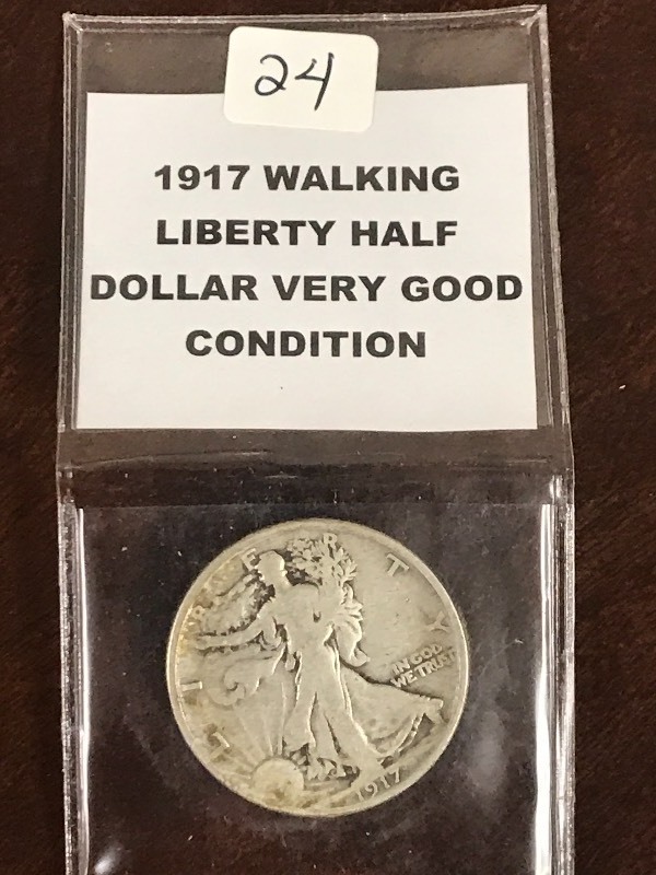 1917 Walking Liberty Half Dollar...
