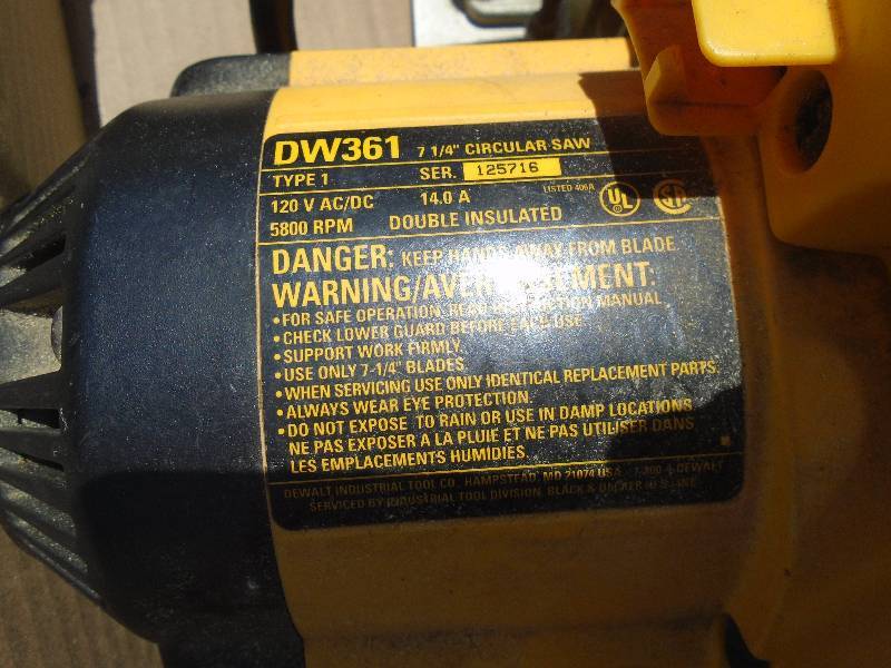 lot 41 image: Circular Saw