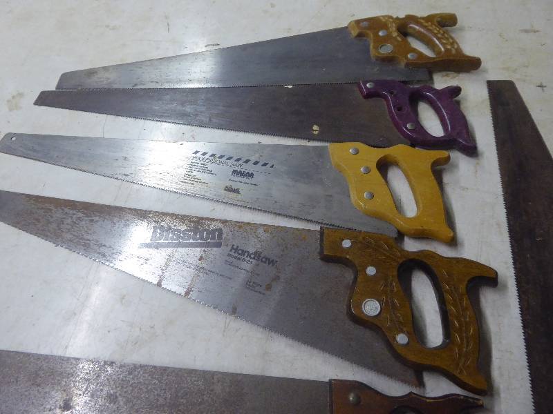 lot 32 image: Hand Saw Lot #2