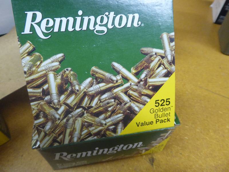 lot 64 image: 4 Full Boxes of .22 Ammunition