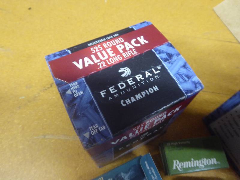 lot 65 image: Large Lot of .22 Ammunition