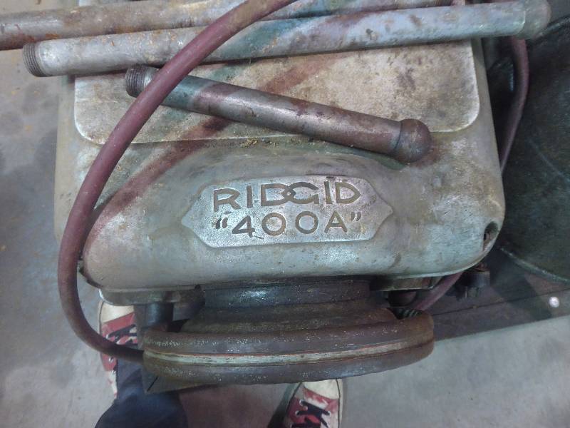 lot 88 image: RIDGID 400A Electric Industrial Pipe Threader Machine
