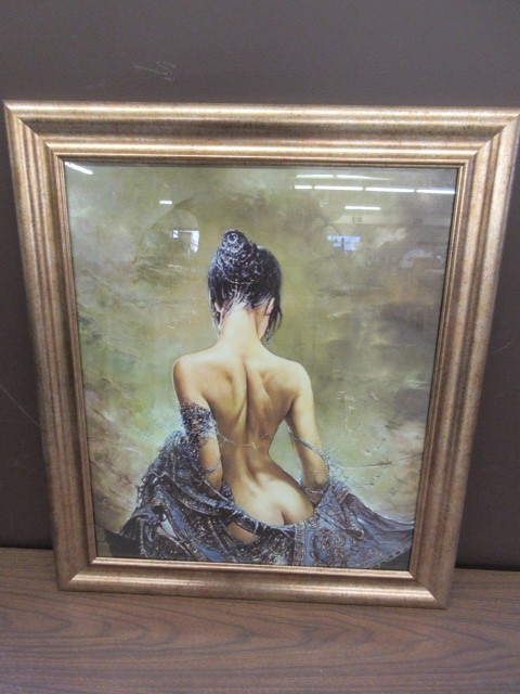lot 830 image: FRAMED PRINT