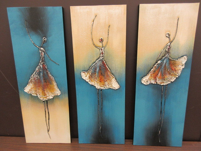 lot 833 image: ART ON CANVAS