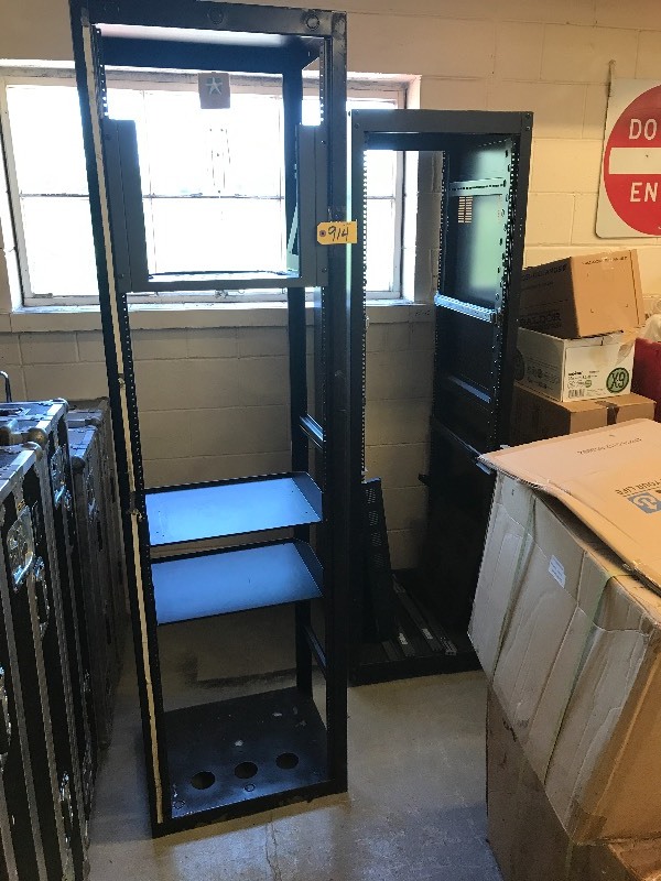 2 ENGINEERING RACK MOUNT CABINETS