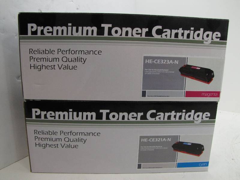 lot 10 image: Lot of 2 Premium Toner Cartridge for HP printers