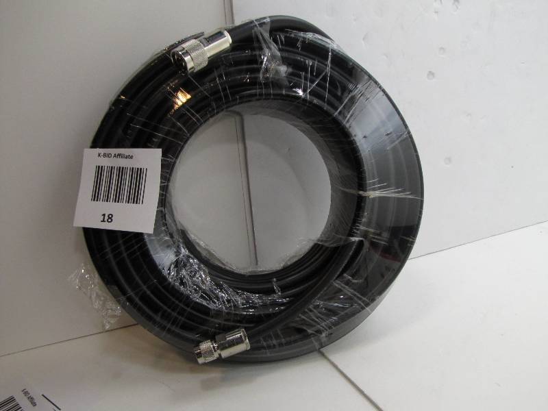 lot 18 image: 50 feet of antenna coax cable