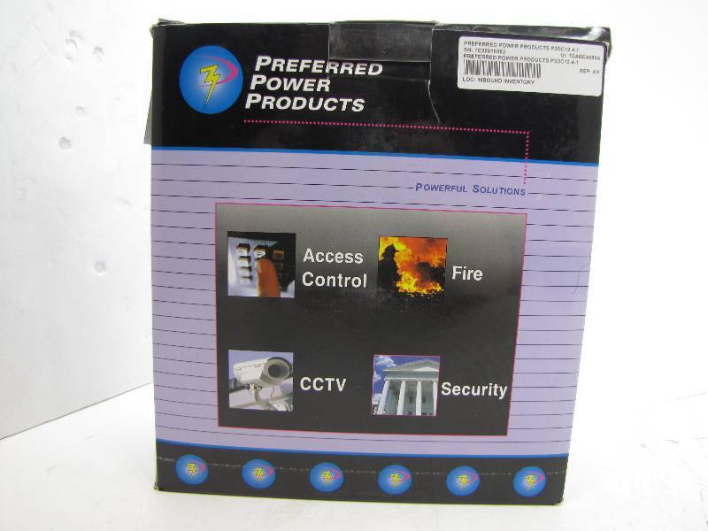 lot 5 image: PREFERRED POWER PRODUCTS P3DC12-4-1 SECURITY POWER SUPPLY