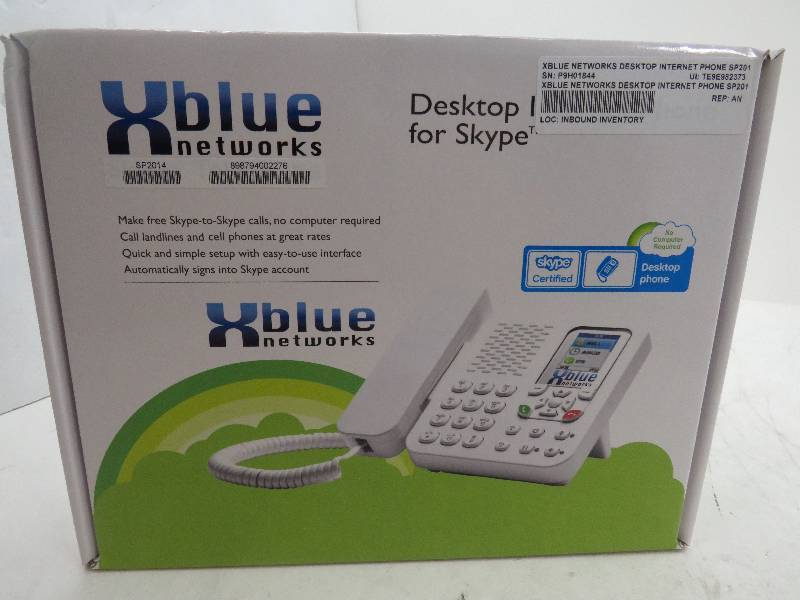 lot 27 image: Xblue network phone Desktop for Skype