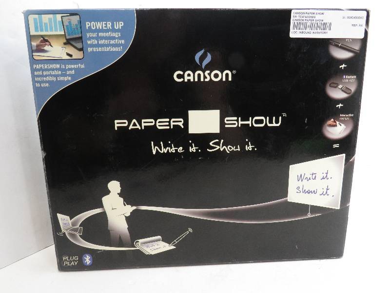 lot 31 image: Canson Paper Show Write it, Snow it