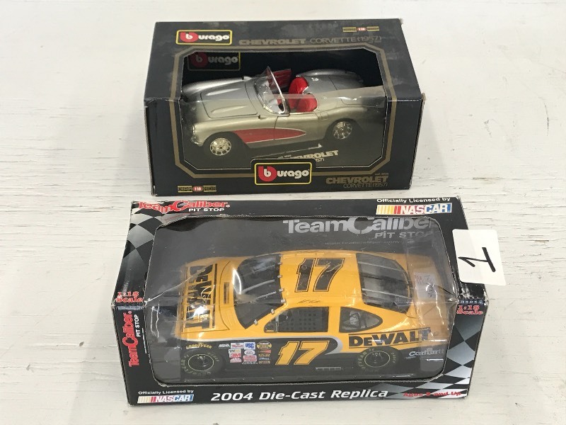 Lot Of (2) 118-Scale Die-Cast Coll...