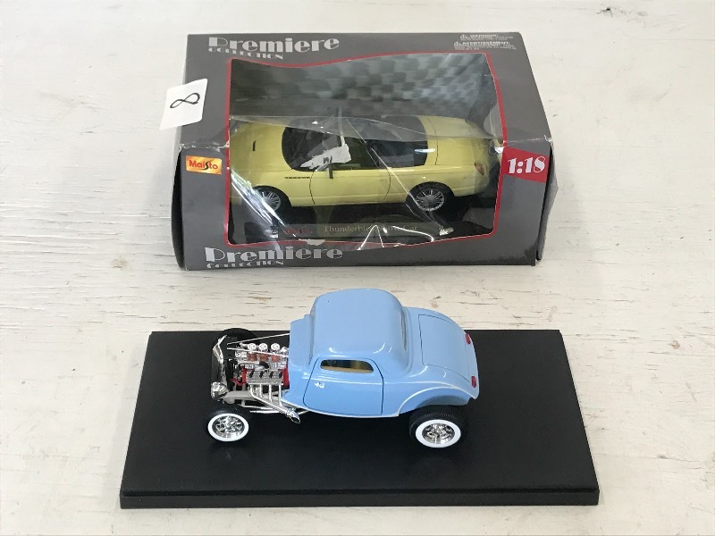 Lot Of (2) 118-Scale Die-Cast Coll...