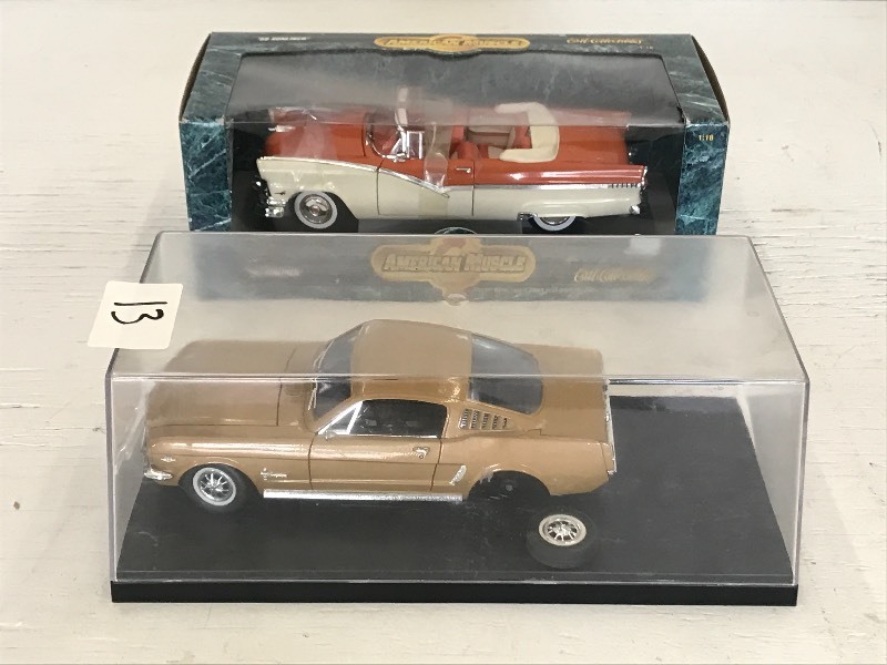 Lot Of (2) 118-Scale Die-Cast Coll...