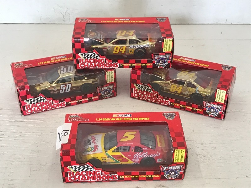 Lot Of (4) 124-Scale Die-Cast Coll...