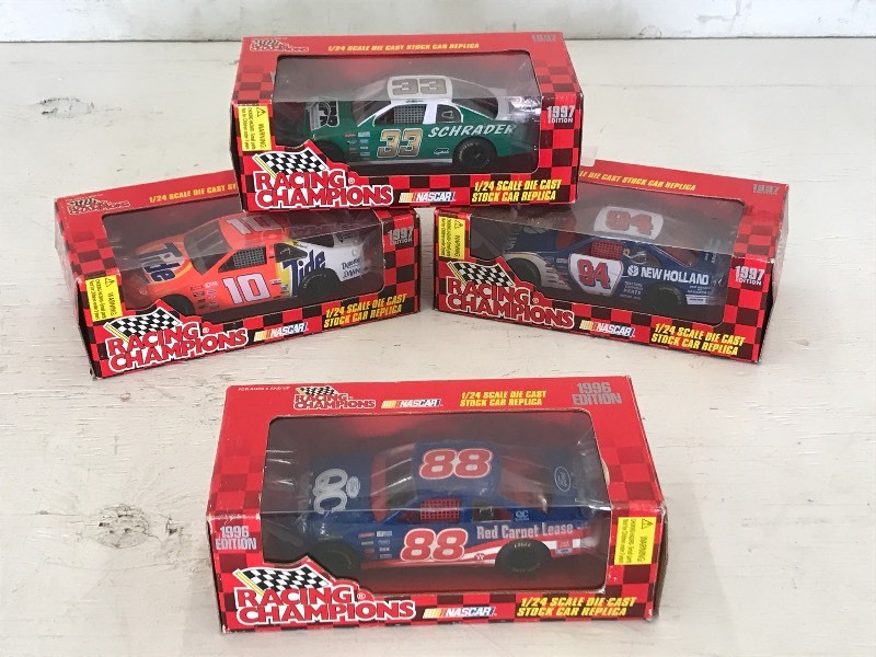 Lot Of (4) 124-Scale Die-Cast Coll...