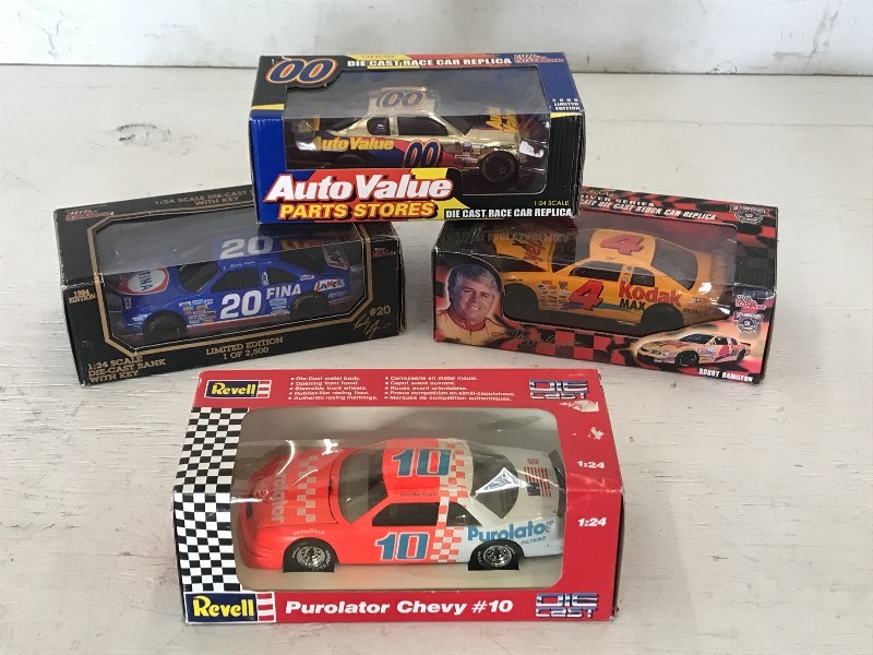 Lot Of (4) 124-Scale Die-Cast Coll...